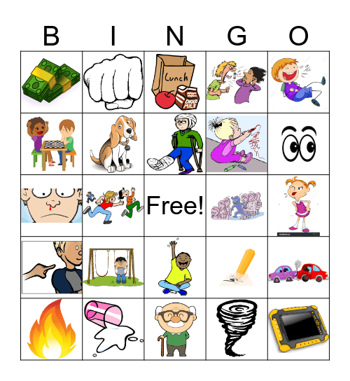 Size of the Problem Bingo Card