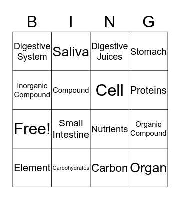 Category 2: Force and Motion Bingo Card