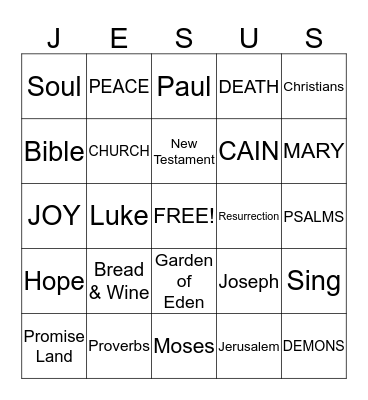 MOTHERS DAY FUN  Bingo Card