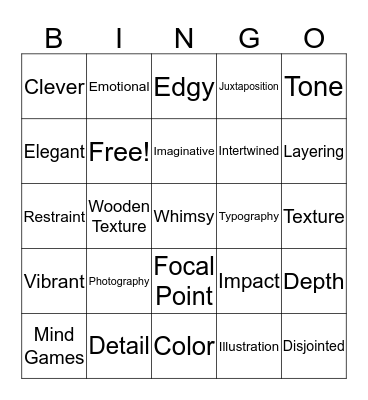 Book Cover Inspiration Bingo Card