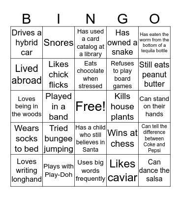 Flagstone Retreat Bingo Card