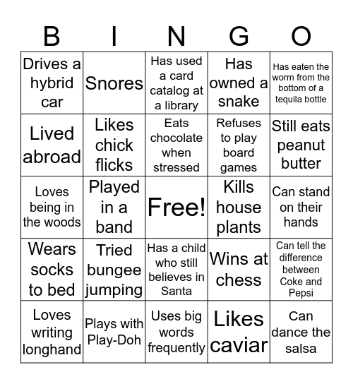 Flagstone Retreat Bingo Card