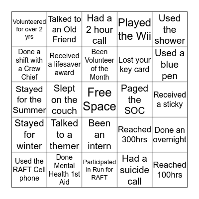 Have you _____??? Bingo Card