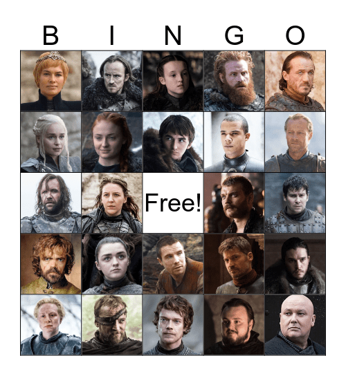 A Winner is Coming Bingo Card