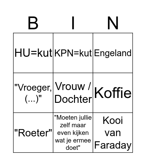 Makbingo Card