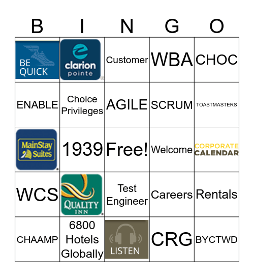 Choice BYCTWD BINGO Card