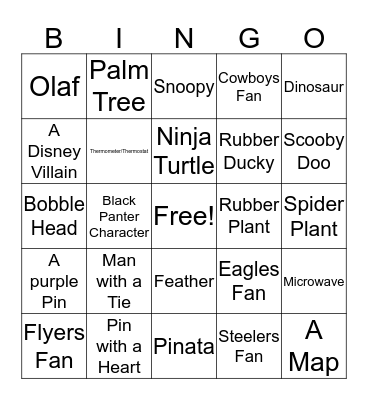 Chester CAO BINGO! Bingo Card