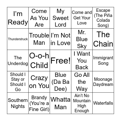 How "MARVEL"ous Bingo Card