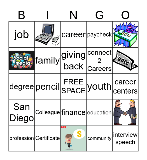 WORKFORCE BINGO Card