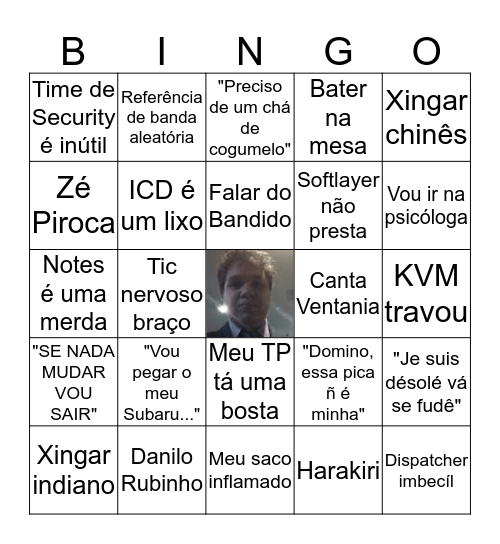 CAPOVILLA Bingo Card