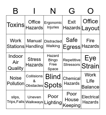 International Paper  Bingo Card