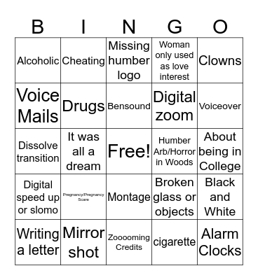 Media Foundation Bingo Card