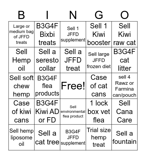 Big 3 Bingo  Bingo Card