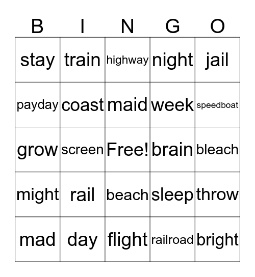 PFR Book 2 Bingo Card