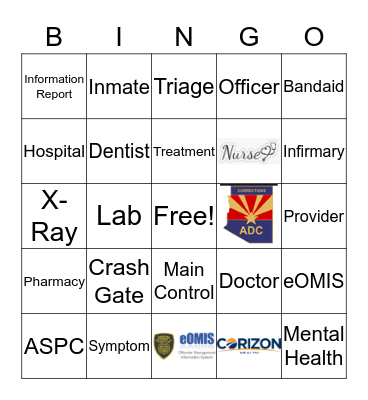 CORIZON HEALTH BINGO  Bingo Card