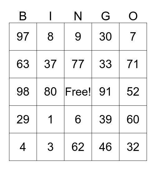coping strategies Bingo Card