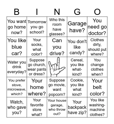 happy spring Bingo Card