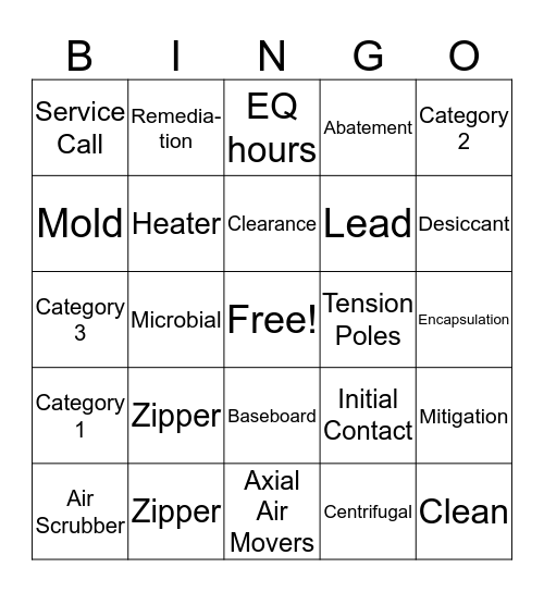 WMU BINGO! Bingo Card