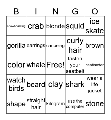 EU4 UNIT 1 to 4 Bingo Card