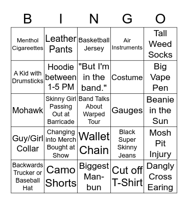 So What?! BINGO Card