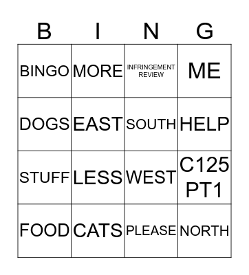 CITY DEVELOPMENT BINGO Card