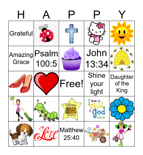 Spring Banquet Bingo Card