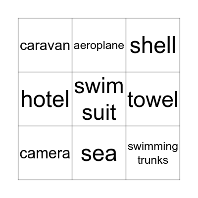 HOLIDAY BINGO  Bingo Card