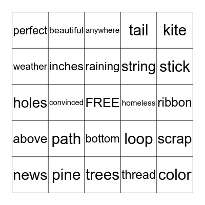Home sweet home Bingo Card