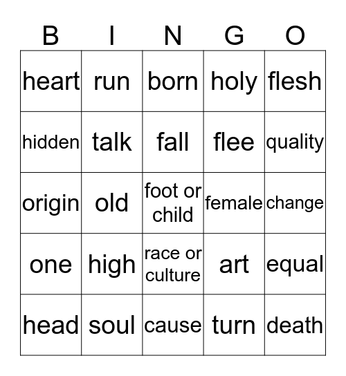 Cycle 10 Bingo Card