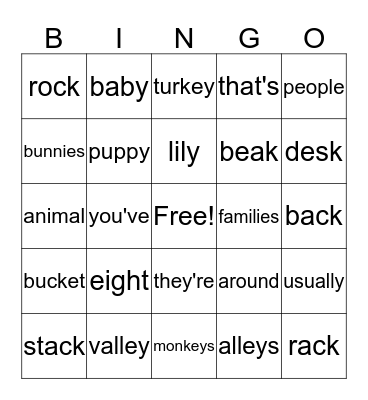 Cycle 20 Bingo Card