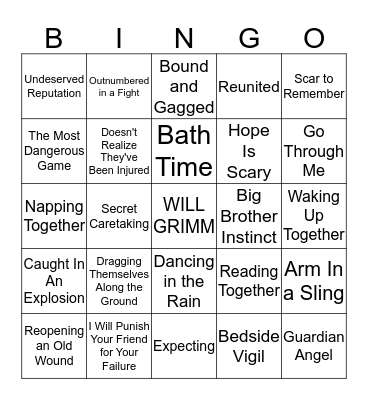 GT FAMILY BINGO Card