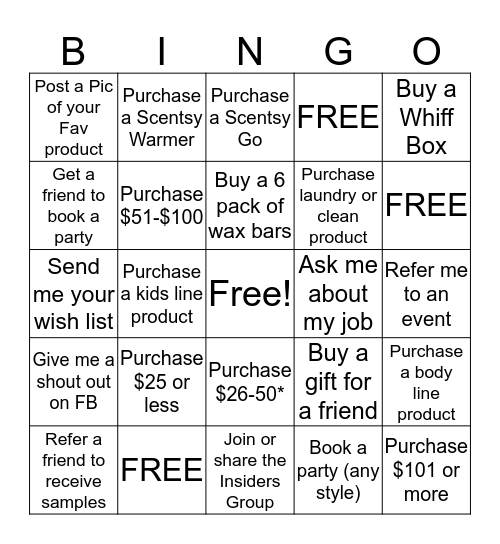 MAY Bingo Card