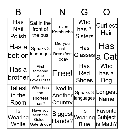 Coupa Bingo Card