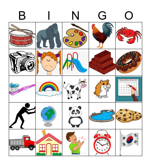 TELESCOPE Bingo Card