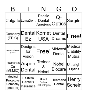 Research Day Bingo Card