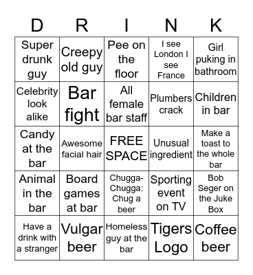 CTE #2169 Bingo Card