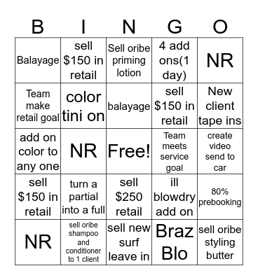 Joy Bingo Card