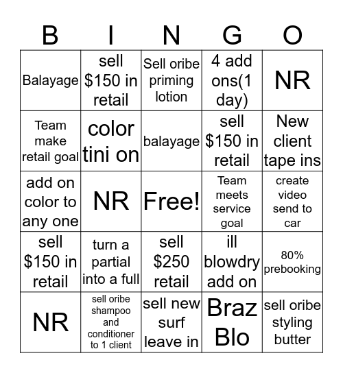 Joy Bingo Card