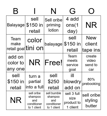 Joy Bingo Card