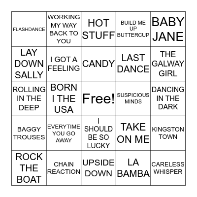HAPPY WEEKEND # Bingo Card