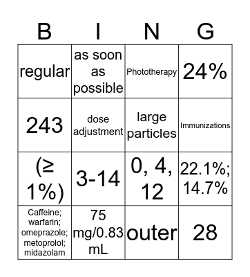Skyrizi PI BING Bingo Card