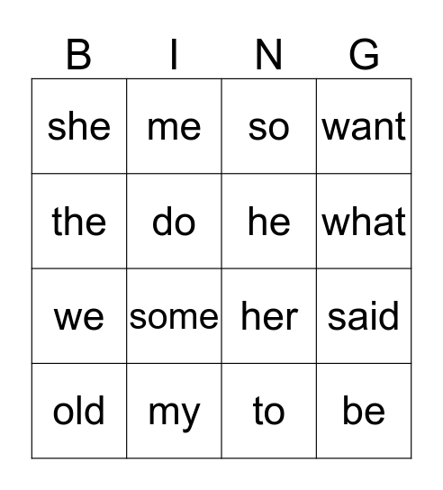 My best shirt Bingo Card