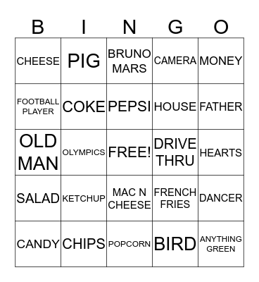 SUPERB OWL Bingo Card