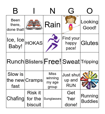 Get Back Your Mojo Bingo Card