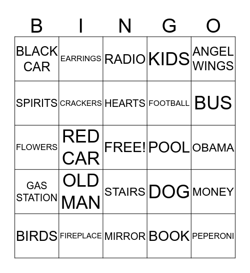 SUPERB OWL Bingo Card