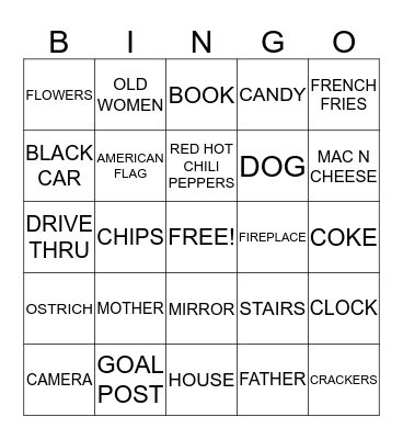 SUBERB OWL Bingo Card