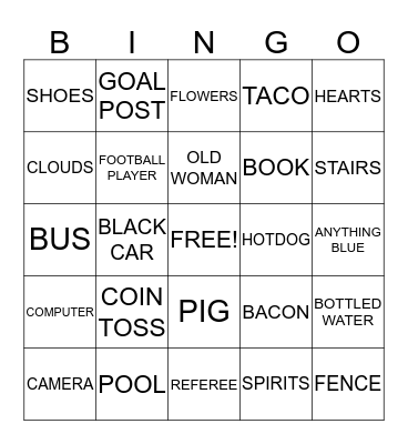 SUPERB OWL Bingo Card