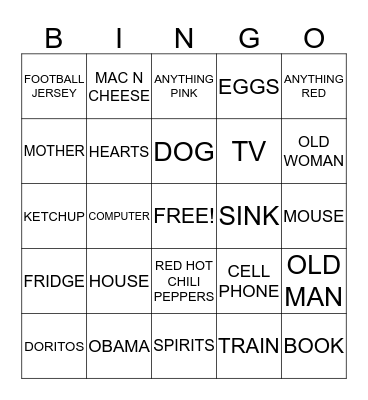 SUPERB OWL Bingo Card