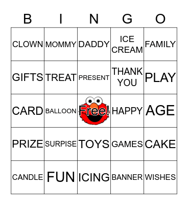 HAPPY BIRTHDAY ZAYVION! Bingo Card