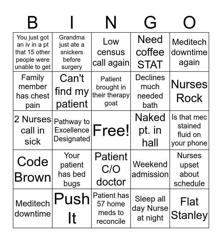 nurse bingo cards to download print and customize monster printable
